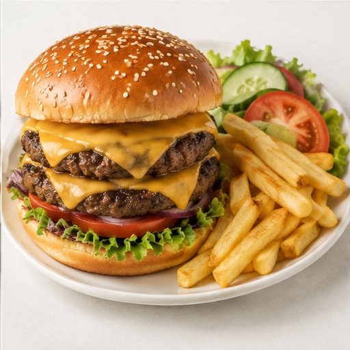 Double Shroom Burger