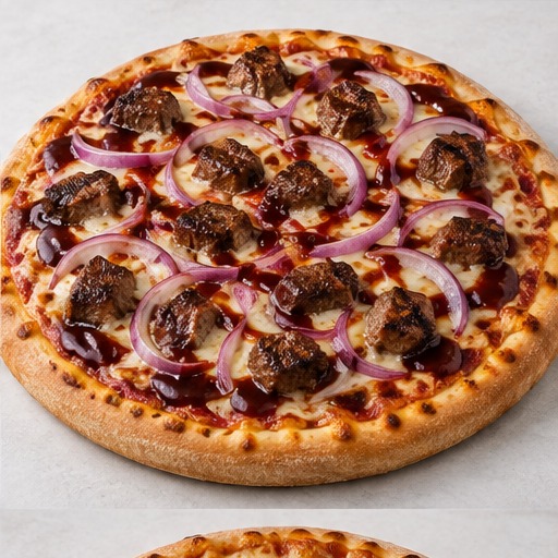 BBQ Steak Pizza