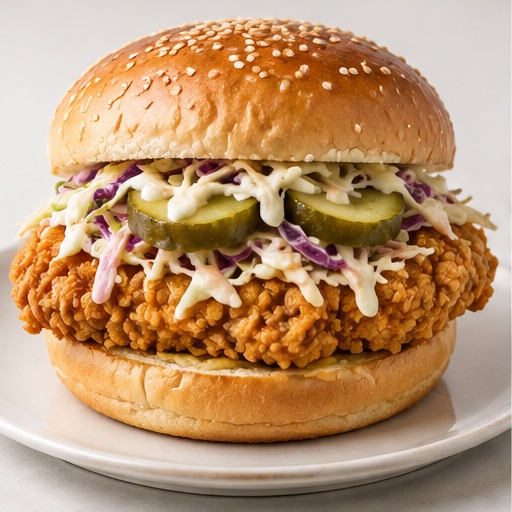 CRISPY CHICKEN BURGER