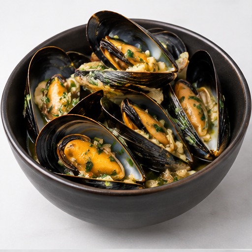 Garlic Mussels