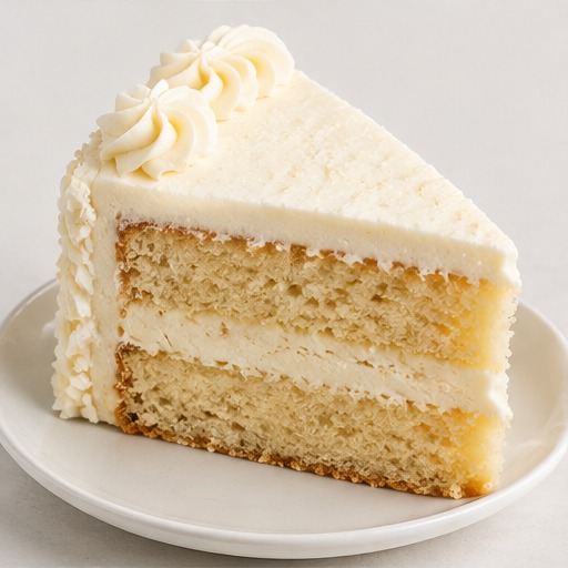 Vanilla Cake Slice