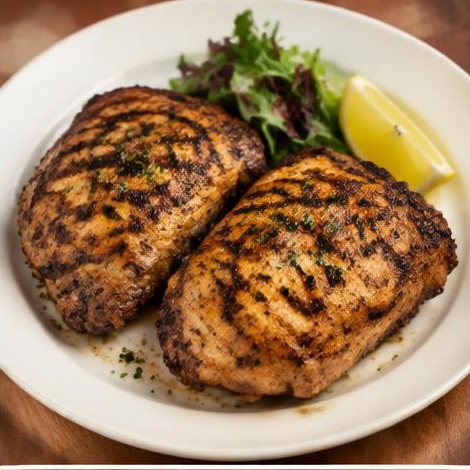 2 Grilled Chicken Thighs