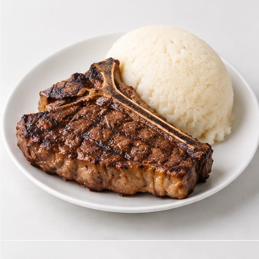 T-bone Steak & Sadza