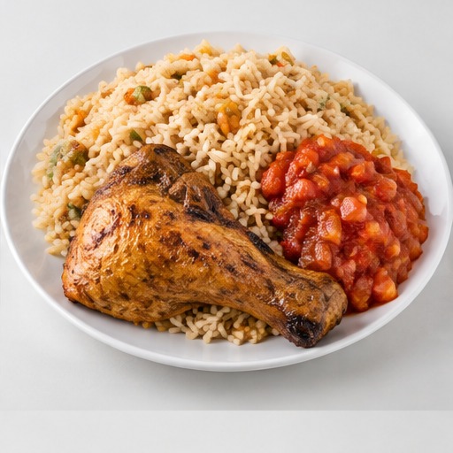 Rice Chicken +Cascade
