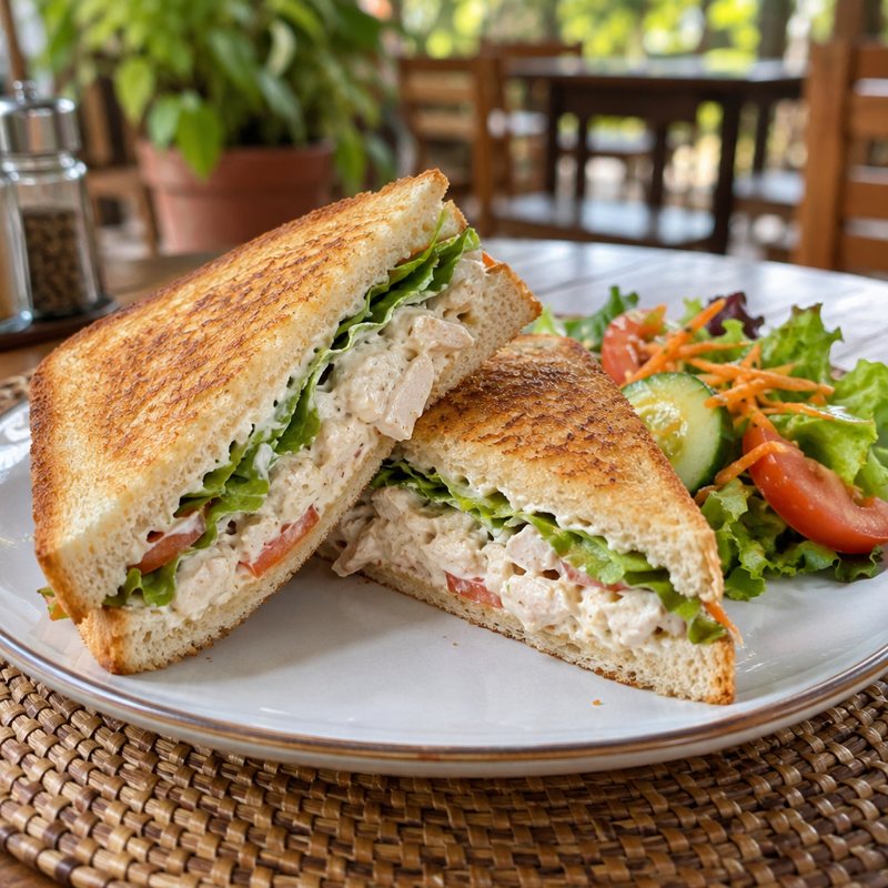 Chicken Mayo & Salad