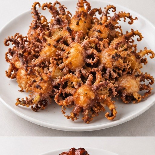 Fried Calamari Heads