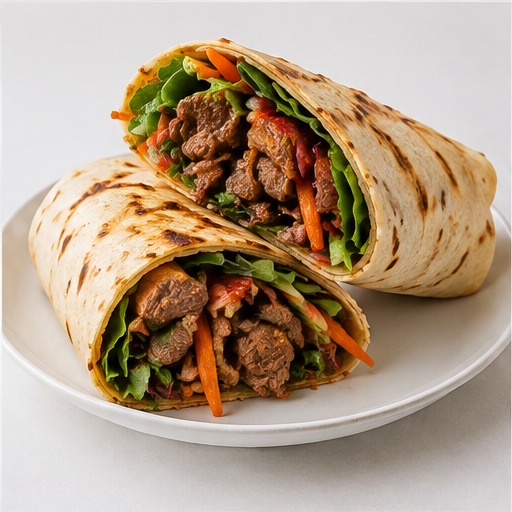 Asian Beef Wrap