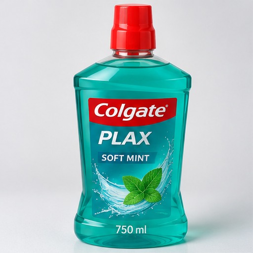 COLGATE PLAX MOUTHWASH SOFT MINT 750ML