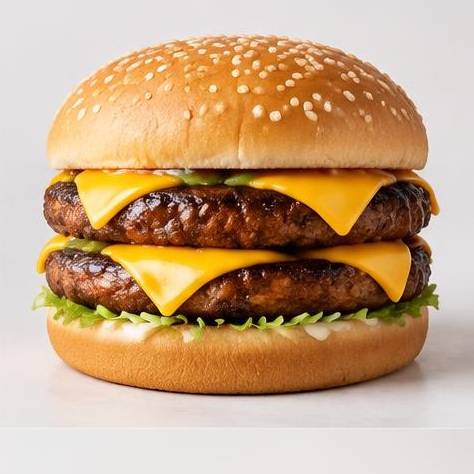 Double Cheese Beef Burger