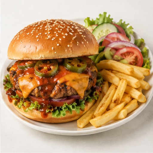 The Atomic Beef Burger
