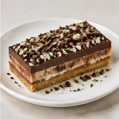 Peppermint Crisp Tart