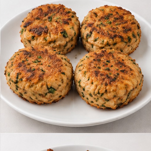 4 Chicken Rissoles