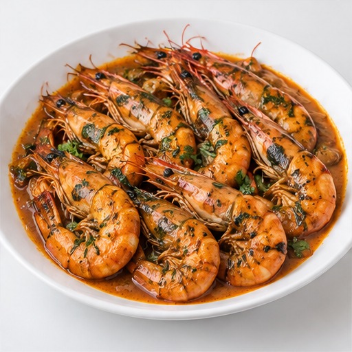 8 Queen Prawns National Sauce