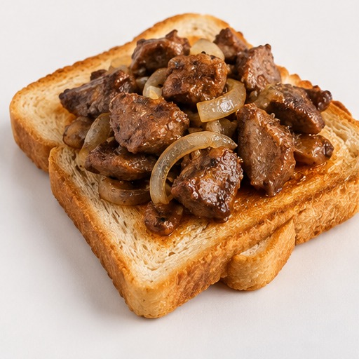Toasted Bread & Livers