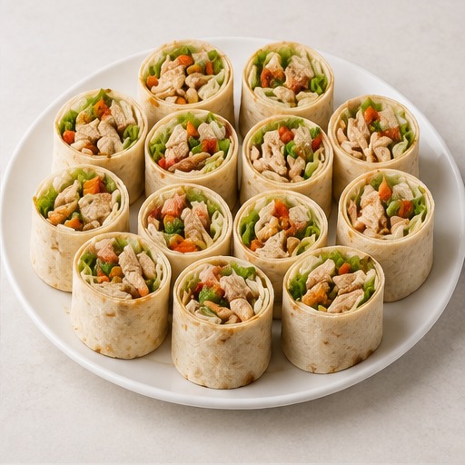 Mini Wraps Platter (Dozen)