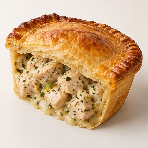 Lemon and Herb Chicken Pie