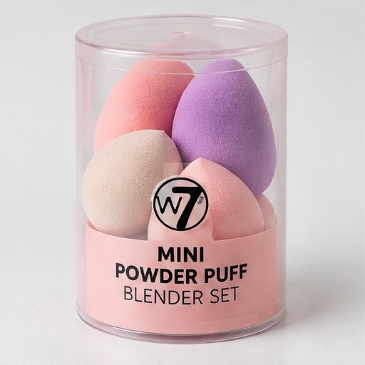 W7 MINI POWDER PUFF BLENDER SET
