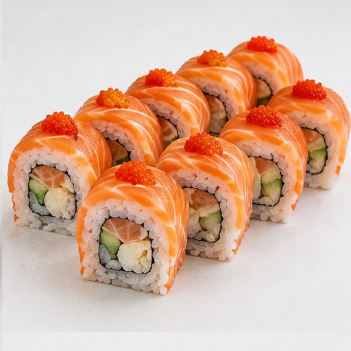 Red Dragon Salmon Roll (8pc)
