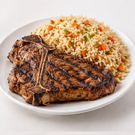 T-bone & Rice