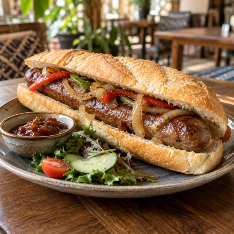 Boerewors Baguette