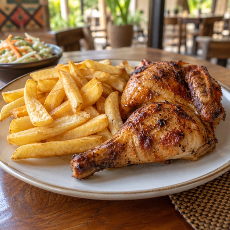 Quarter Chicken & Chips