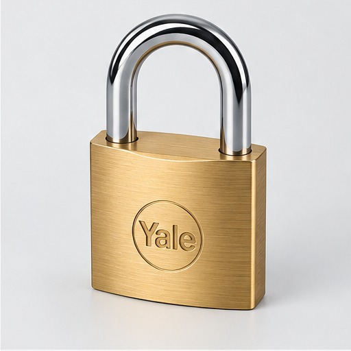 Yale Brass 50mm Padlock