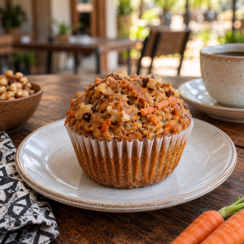 Carrot & Nut Muffin