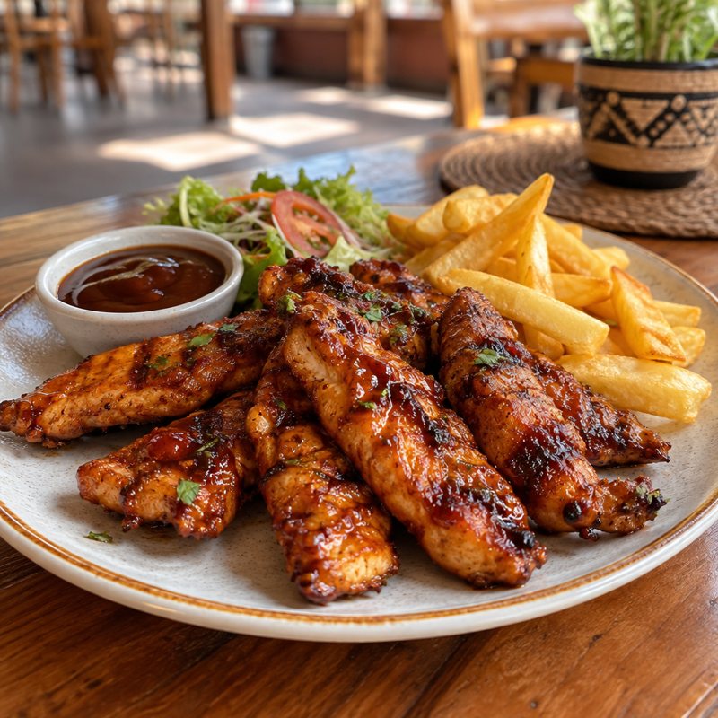 BBQ Chicken Strips