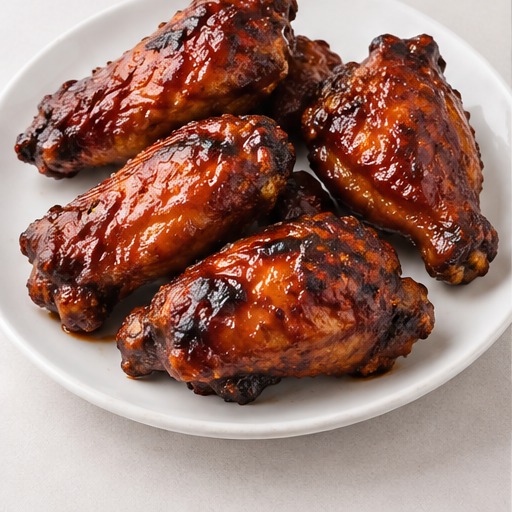 4 BBQ Wings