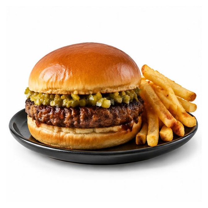 Phanda Rave Burger + Chips