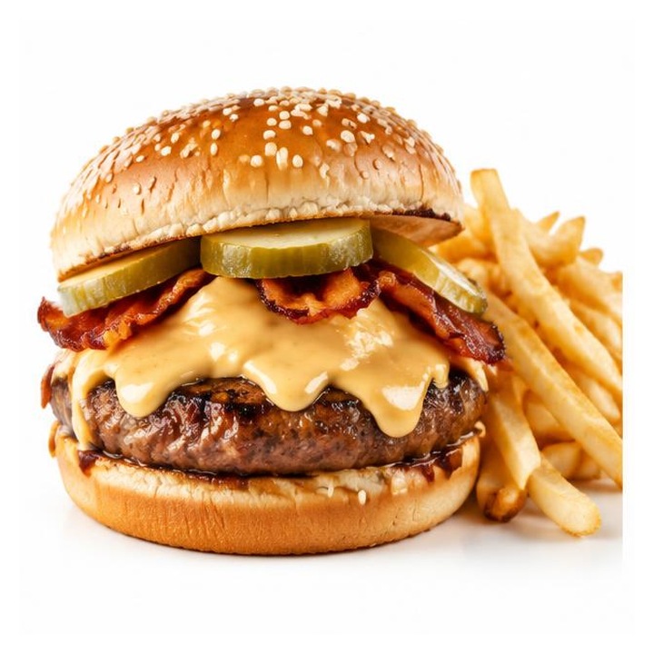 Mo Cheese Burger + Chips