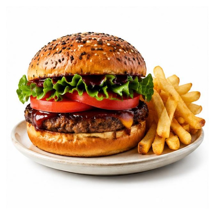 Phanda Steers Burger + Chips