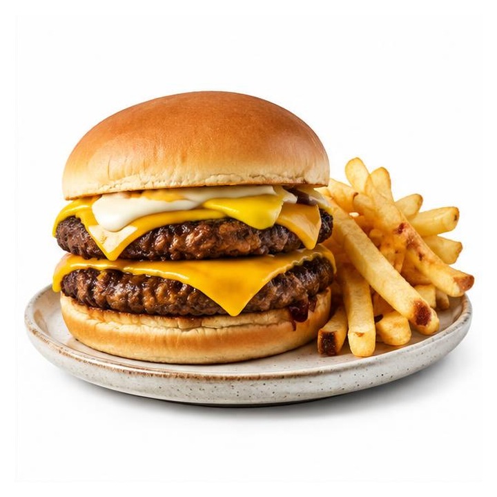 Phanda King Burger + Chips